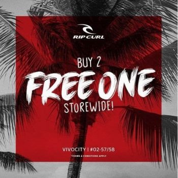 Rip-Curl-Buy-2-Free-1-Storewide-Promotion-at-VivoCity-350x350 5 Feb 2021 Onward: Rip Curl Buy 2 Free 1 Storewide Promotion at VivoCity