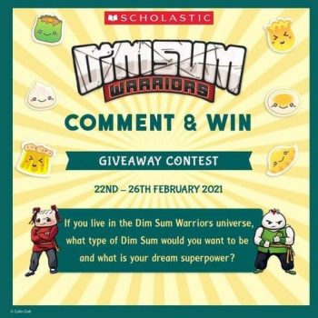 Scholastic-Asia-Dim-Sum-Warriors-Giveaway-350x350 22-26 Feb 2021: Scholastic Asia Dim Sum Warriors Giveaway