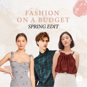 Shopee-Fashion-On-A-Budget-Spring-Edit-Promotion-350x350 23 Feb 2021 Onward: Shopee Fashion On A Budget Spring Edit Promotion