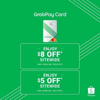 Shopee-Sitewide-Promotion-350x350 15-28 Feb 2021: Shopee Sitewide Promotion with GrabPay Card