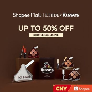 Shopee-Valentine-Day-Promotion-350x350 3 Feb 2021 Onward: Etude and Hershey's Kisses Valentine Day Promotion at Shopee