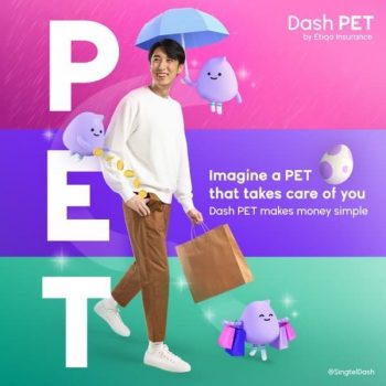Singtel-Dash-PET-Latest-Dash-App-Promotion-350x350 10 Feb 2021 Onward: Singtel Dash PET Latest Dash App Promotion
