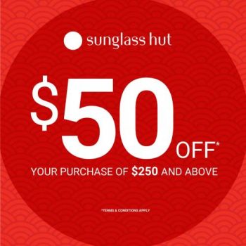 Sunglass-Hut-CNY-Sale-350x350 19-21 Feb 2021: Sunglass Hut CNY Sale at ISETAN Scotts