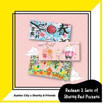 Suntec-City-Lunar-New-Year-Promotion-350x348 1-7 Feb 2021: Suntec City and Sharity & Friends Red Packet Lunar New Year Promotion