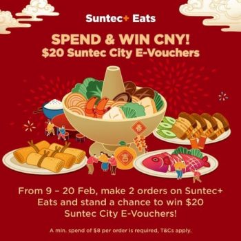 Suntec-City-e-Vouchers-Giveaways-350x350 9-20 Feb 2021: Suntec City e-Vouchers Giveaways with Suntic+  Eats