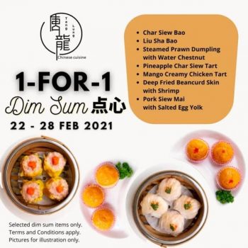 Tang-Lung-Restaurant-1-For-1-Promotion-350x350 22-28 Feb 2021: Tang Lung Restaurant 1 For 1 Promotion