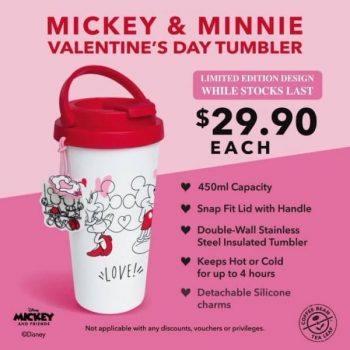 The-Coffee-Bean-Tea-Leaf-Mickey-Minnie-Valentines-Day-Tumbler-Promotion-350x350 1 Feb 2021 Onward: The Coffee Bean & Tea Leaf Mickey & Minnie Valentine’s Day Tumbler Promotion