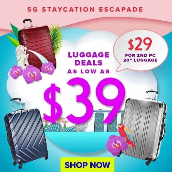 3 Feb 2021 Onward Universal Traveller Luggage Deal SG