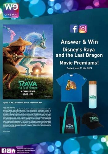 WE-Cinemas-isneys-Raya-and-the-Last-Dragon-Promotion-350x496 26 Feb-11 Mar 2021: WE Cinemas Disney’s Raya and the Last Dragon Promotion