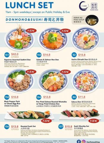 tacho-Sushi-Lunch-Set-Promotion--350x480 20 Feb 2021 Onward: Itacho Sushi Lunch Set Promotion