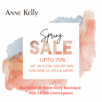 Anne-Kelly-Spring-Sale-350x350 8 Mar 2021 Onward: Anne Kelly Spring Sale at The Centrepoint