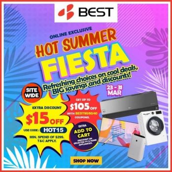 BEST-Denki-Hot-Summer-Fiesta-Promo-350x350 23-31 Mar 2021: BEST Denki Hot Summer Fiesta Promo