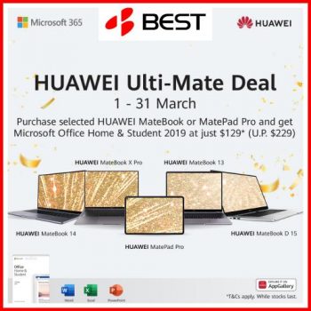 BEST-Denki-Huawei-Ulti-Mate-Deal-Promotion-350x350 1-31 March 2021: BEST Denki Huawei Ulti-Mate Deal Promotion