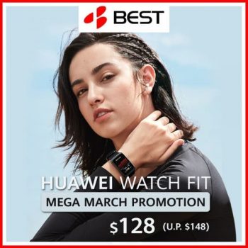 BEST-Denki-Mega-March-Promotion-350x350 17 Mar 2021 Onward: BEST Denki HUAWEI Watch FIT Mega March Promotion