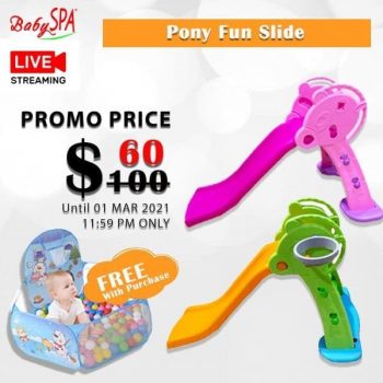 Baby-Spa-by-Hwa-Xia-International-Pony-Fun-Slide-Promotion-350x350 1 Mar 2021 Onward: Baby Spa Pony Fun Slide Promotion