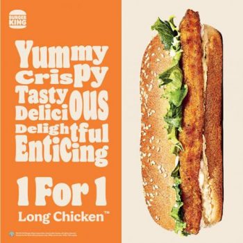 Burger-King-1-For-1-Long-Chicken-Promotion-350x350 2 Mar 2021 Onward: Burger King 1 For 1 Long Chicken Promotion