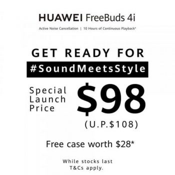 COURTS-Huawei-FreeBuds-4i-350x350 27 Mar 2021 Onward: COURTS Huawei FreeBuds 4i Promo