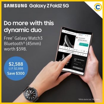COURTS-Samsung-Galaxy-Z-Fold-2-5G-Promotion-350x350 30 Mar 2021 Onward: COURTS Samsung Galaxy Z Fold 2 5G Promotion
