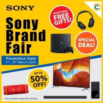COURTS-Sony-Tv-Brand-Fair-Promotion-350x350 1-31 March 2021: COURTS Sony Tv Brand Fair Promotion