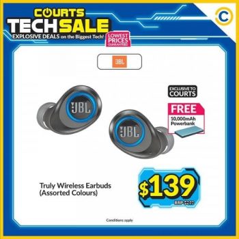COURTS-Tech-Sale--350x350 10-22 March 2021: JBL True Wireless Earbuds on COURTS Tech Sale