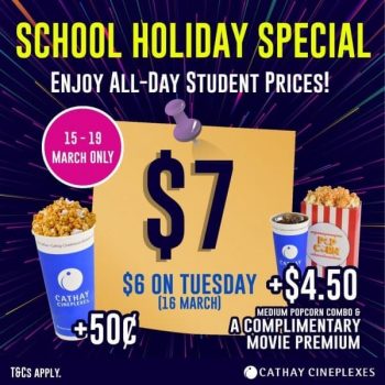Cathay-Cineplexes-School-Holiday-Special-Promotion-350x350 15-19 Mar 2021: Cathay Cineplexes School Holiday Special Promotion