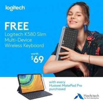 Challenger-Huawei-MatePad-Pro-Promotion-350x350 4 Mar 2021 Onward: Logitech Huawei MatePad Pro Promotion at Challenger