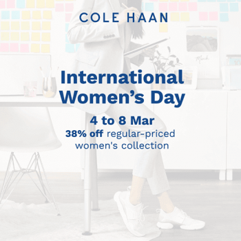 Cole-Haan-International-Womens-Day-Promotion-350x350 4-8 March 2021: Cole Haan International Women's Day Promotion