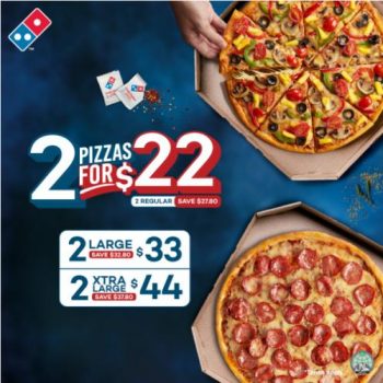 Dominos-Pizza-2-Pizzas-for-22-Promotion--350x350 16 Mar 2021 Onward: Domino's Pizza 2 Pizzas for $22 Promotion