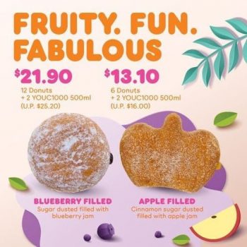Dunkin-Donuts-Fruity-Flavors-Promotion-350x350 11 Mar 2021 Onward: Dunkin' Donuts Fruity Flavors Promotion