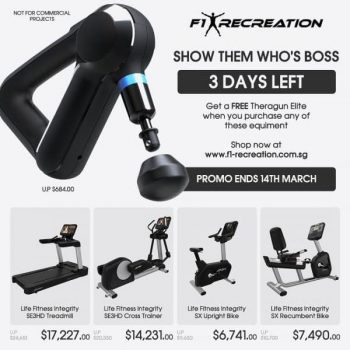 F1-Recreation-Fitness-Equipment-Promotion-350x350 12-14 March 2021: F1 Recreation Fitness Equipment Promotion