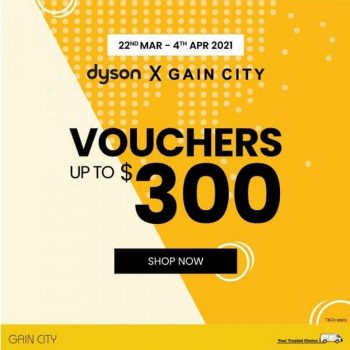 Gain-City-Dyson-Promo-350x350 22 Mar-4 Apr 2021: Gain City Dyson Promo