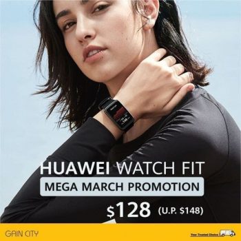 Gain-City-Huawei-Watch-Fit-Promotion-350x350 18 Mar 2021 Onward: Gain City Huawei Watch Fit Promotion