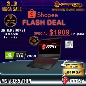 GamePro-Shop-3.3-Mega-Sale-Flash-Deal-350x350 3 Mar 2021 Onward: GamePro Shop 3.3 Mega Sale Flash Deal on Shopee