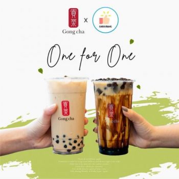 Gong-Cha-GoodLobang-1-For-1-Promotion-350x350 29 Mar-2 Apr 2021: Gong Cha GoodLobang 1-For-1 Promotion