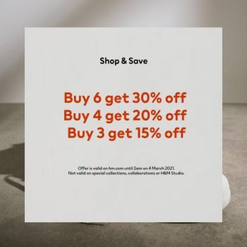 HM-Online-Shop-Save-Sale-350x350 3-4 March 2021: H&M Online Shop & Save Sale