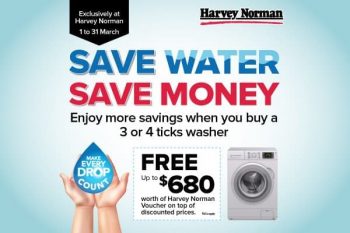 Harvey-Norman-3-Or-4-Ticks-Washers-Promotion-350x233 1-31 March 2021: Harvey Norman 3 Or 4 Ticks Washers Promotion