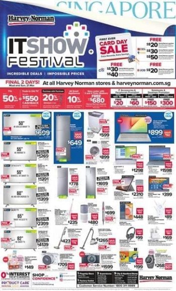 Harvey-Norman-Card-Day-Sale-1-350x579 20-21 Mar 2021: Harvey Norman IT SHOW Finale Sale