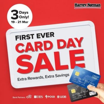 Harvey-Norman-Card-Day-Sale-350x350 19-21 Mar 2021: Harvey Norman Card Day Sale