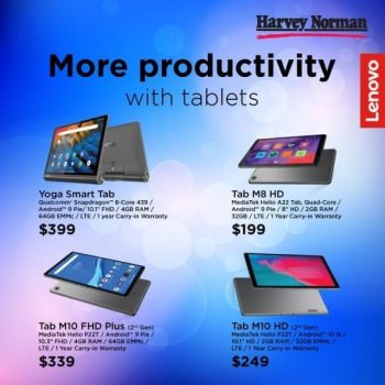 Harvey-Norman-Lenovo-Tablet-Promotiion-350x350 12 Mar 2021 Onward: Harvey Norman Lenovo Tablet Promotion