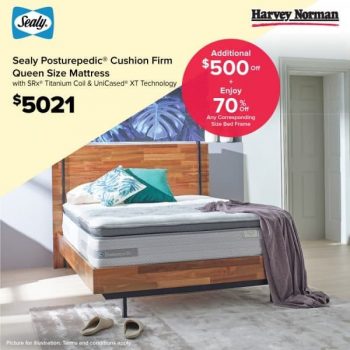 Harvey-Norman-Sealy-Posturepedic-Cushion-Firm-Mattress-Collection-With-SRX-Promotion-350x350 30 Mar 2021 Onward: Harvey Norman Sealy Posturepedic Cushion Firm Mattress Collection With SRX Promotion