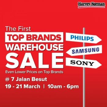 Harvey-Norman-Top-Brands-Warehouse-Sale-350x350 19-21 Mar 2021: Harvey Norman Top Brands Warehouse Sale at Jalan Besut