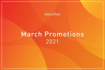 Innisfree-March-Promotion-350x233 1-31 March 2021: Innisfree March Promotion