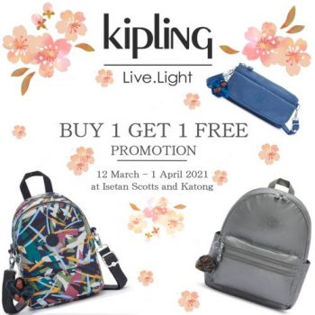Isetan-Kipling-Buy-1-Get-1-Free-Promotion--350x350 12 Mar-1 Apr 2021: Isetan Kipling Buy 1 Get 1 Free Promotion