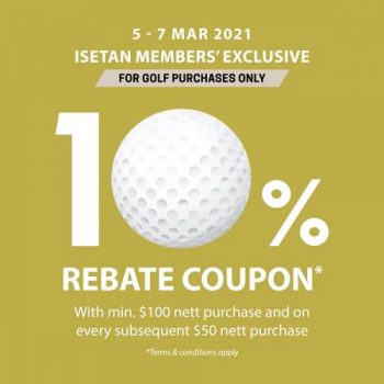 Isetan-Member-Exclusive-Golf-Sale-350x350 5-7 Mar 2021: Isetan Member Exclusive Golf Sale