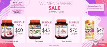 JR-Life-Sciences-Womens-Week-Sale--350x154 1 Mar 2021 Onward: JR Life Sciences Women's Week Sale