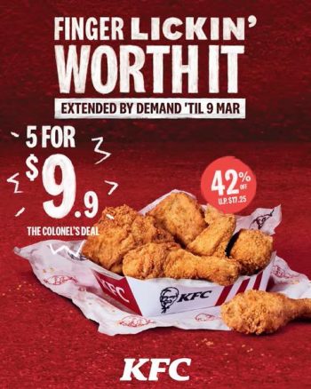 KFC-The-Colonels-Deal-Promotion-350x438 3-9 March 2021: KFC The Colonel's Deal Promotion