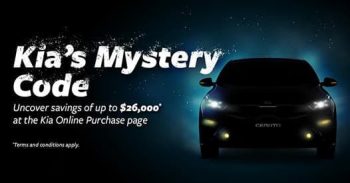 Kia-Mystery-Code-Promotion-350x183 5-16 March 2021: Kia Mystery Code Promotion