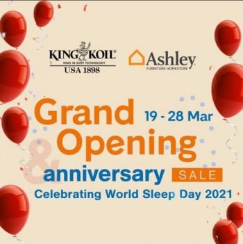 King-Koil-Grand-Opening-Anniversary-Sale-350x351 19-28 Mar 2021: King Koil Grand Opening & Anniversary Sale