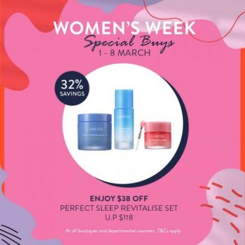 Laneige-Womens-Week-Sets-Promotion1-350x350 1-8 March 2021: Laneige Women's Week Sets Promotion