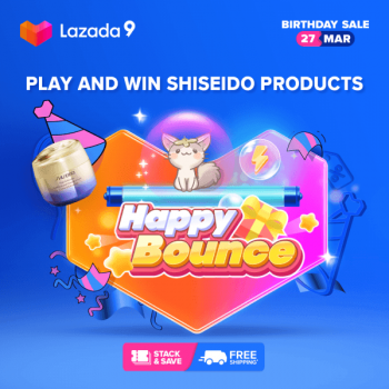 Lazada-Happy-Bounce-Sale-350x350 12-17 Mar 2021: Lazada Happy Bounce Sale with SHISEIDO